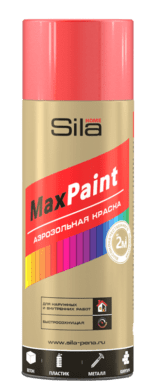 SilaHome MaxPaint Аэрозольная краска универсальная Темно-красный Ral 3011 SILP 3011