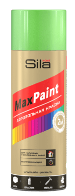 SilaHome MaxPaint Аэрозольная краска флуоресцентная Зелёный SILF011