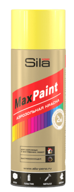 SilaHome MaxPaint Аэрозольная краска флуоресцентная Желтый SILF 1018