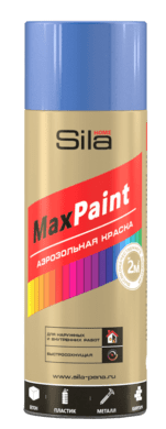 Sila HOME Max Paint, СИНИЙ RAL5005, краска аэрозольная, универс., 520мл