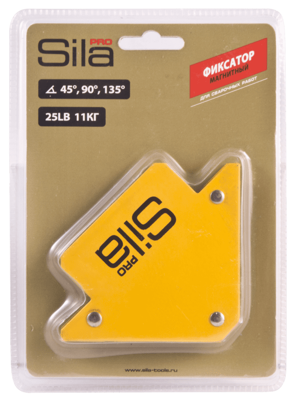 142001 Фиксатор магнитный для свар работ Sila, усислие 25 LB (уп-6 шт, кор -8 уп)
