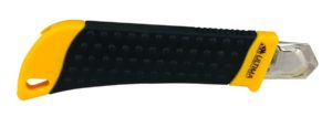 119050 Нож Ultima, 18 мм, винтовой фиксатор, черное лезвие Sk5 (1 уп-12 шт, 1 кор-144 шт)