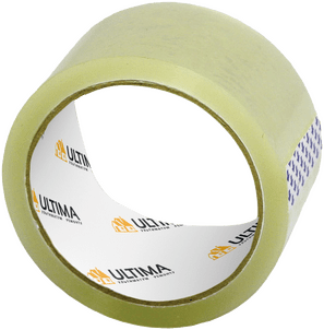 Ultima, клейкая лента упаковочная 40 мкм, прозрачная, 50 мм х 120 м