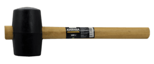 121043 Киянка Ultima, деревянная рукоятка, 680 г, черная резина (1 уп-6 шт,1 кор-24 шт)