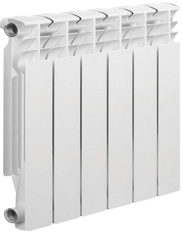 Радиатор отопления алюминиевый SOLUR PREMIUM A-500-01-10 (6-секционный)