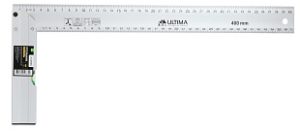Угольник Ultima, 400 мм, алюминиевый, литой (1уп-10шт, 1 кор - 60шт)