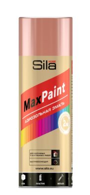 Sila HOME Max Paint, эмаль аэрозольная, с мет.эфф.,МЕДНЫЙ МЕТ, 520мл