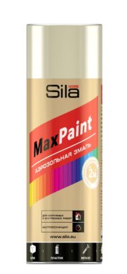 Sila HOME Max Paint, эмаль аэрозольная, универс., БЕЖЕВЫЙ RAL1001, 520мл