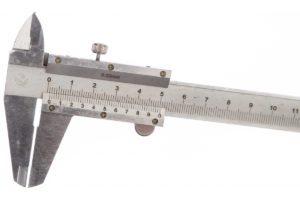 Штангенциркуль, 150 мм, цена деления 0,02 мм, металлический, с глубиномером// Matrix
