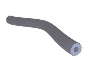 Шнур фиксирующий, серый, D 6 мм,100 м (1мешок - 10шт.)