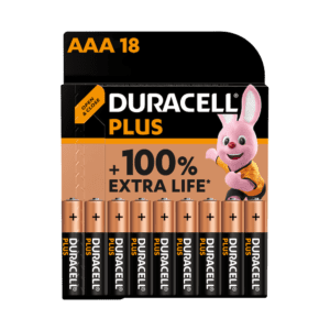 Батарейки Duracell 5014219 ААА алкалиновые 1,5v 18 шт. LR03-18BL PLUS