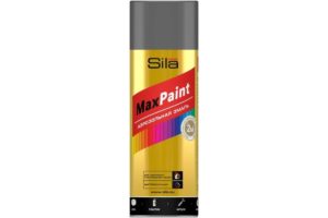 Sila HOME Max Paint, эмаль аэрозольная, универс., АНТРАЦИТ RAL 7016, 520мл